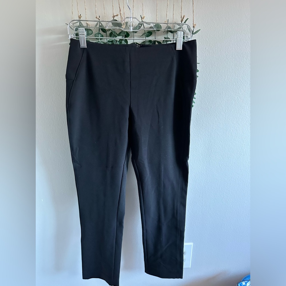 Veronica Beard Black straight leg narrow pants